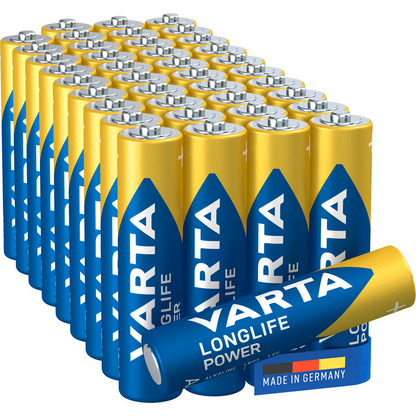 Artikelbild für 40 VARTA Batterien LONGLIFE Micro AAA 1,5 V, Artikelnummer 591006