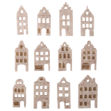 Artikelbild 1 für Rayher Filz-Streudeko grau Nordic Häuser 12 St., Artikelnummer 686958