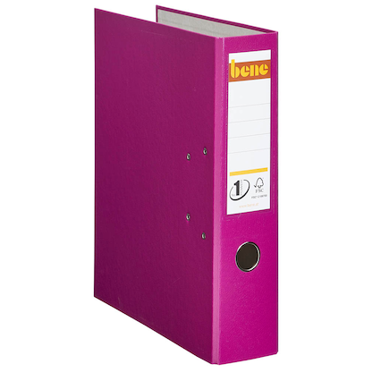 Artikelbild 6 für AKTION: bene No.1 POWER Ordner lila Kunststoff 8,0 cm DIN A4, Artikelnummer 880823