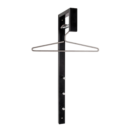 Artikelbild 13 für HAKU Möbel Wandgarderobe 89545 schwarz Metall 3 Haken 4,0 x 70,0 cm, Artikelnummer 553083