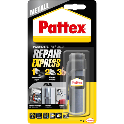 Artikelbild 16 für Pattex Repair Express Metall Reparaturknete 48,0 g, Artikelnummer 732427