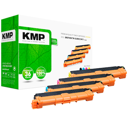 Artikelbild 8 für KMP B-T09M schwarz, cyan, magenta, gelb Toner kompatibel zu brother TN243BK/C/M/Y, 4er-Set, Artikelnummer 890154