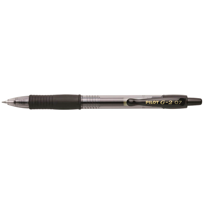 Artikelbild 2 für PILOT G2 Gelschreiber-Set schwarz/transparent, blau/transparent, rot/transparent, grün/transparent 0,4 mm, Schreibfarbe: farbsortiert, 4 St., Artikelnummer 375933