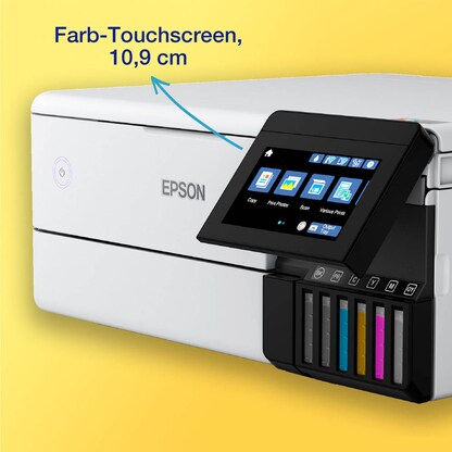Artikelbild 4 für AKTION: EPSON EcoTank ET-8500 3 in 1 Tintenstrahl-Multifunktionsdrucker weiß mit 80 Euro CashBack, Artikelnummer 454961