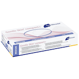 Artikelbild 1 für Meditrade® unisex Einmalhandschuhe Gentle Skin® compact+ weiß Größe M, 100 St., Artikelnummer 242828
