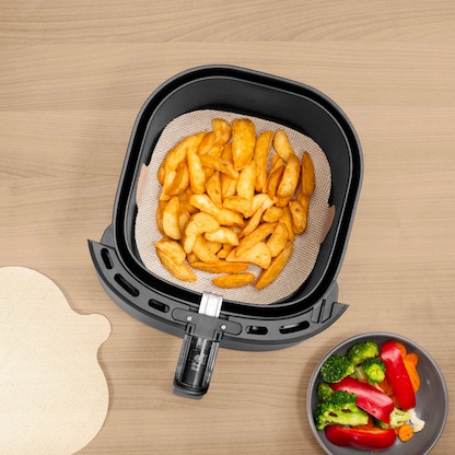 Artikelbild 5 für xavax® Dauerbackfolie für Heißluftfritteuse quadratisch 2 St., Artikelnummer 719699