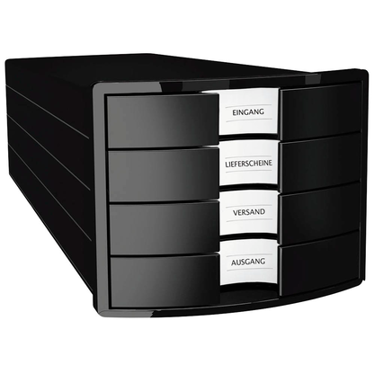Artikelbild 18 für HAN Schubladenbox Impuls schwarz 1012-13, DIN A4 mit 4 Schubladen, Artikelnummer 310591