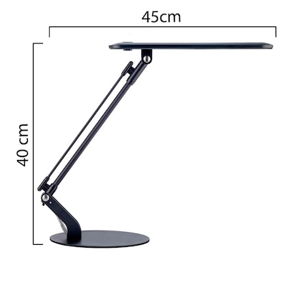 Artikelbild 2 für unilux RUMBA LED-Schreibtischlampe schwarz 4 W, Artikelnummer 509727