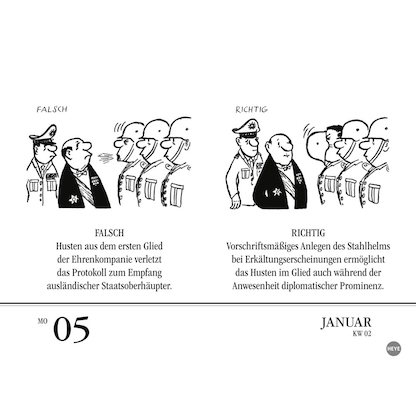 Artikelbild 6 für Heye Abreißkalender LORIOT 2026, Artikelnummer 551238