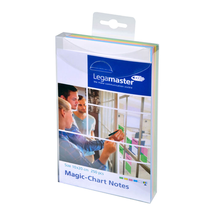 Artikelbild 3 für Legamaster Moderationskarten Magic-Chart Notes farbsortiert 10,0 x 20,0 cm, 250 St., Artikelnummer 367817