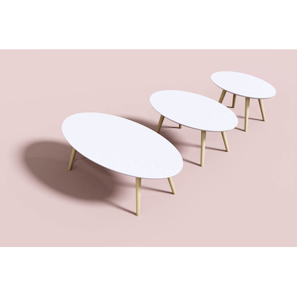 Artikelbild 3 für meet powered by PAPERFLOW SCANDI Beistelltisch weiß 65,0 x 40,0 x 35,0 cm, Artikelnummer 300477