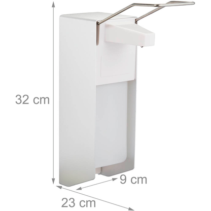 Artikelbild 2 für relaxdays Desinfektionsspender 10029927_0 silber Kunststoff 1,0 l, Artikelnummer 375743