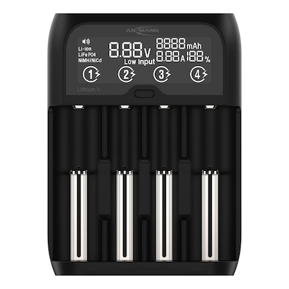 Artikelbild 2 für ANSMANN Lithium 4 USB-Akku-Ladegerät, Artikelnummer 776102
