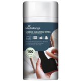 Artikelbild 1 für MediaRange Bildschirm-Reinigungstücher 1-lagig weiß, 100 Tücher, Artikelnummer 870321