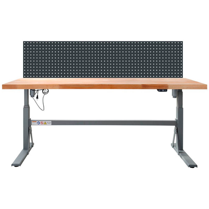 Artikelbild 4 für ADB Werkbank staubgrau 70,0 - 117,0 x 20,0 x 75,0 cm, Artikelnummer 204721