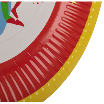 Artikelbild 3 für 10 PROnappe Pappteller Superheld Ø 23,0 cm, Artikelnummer 345326