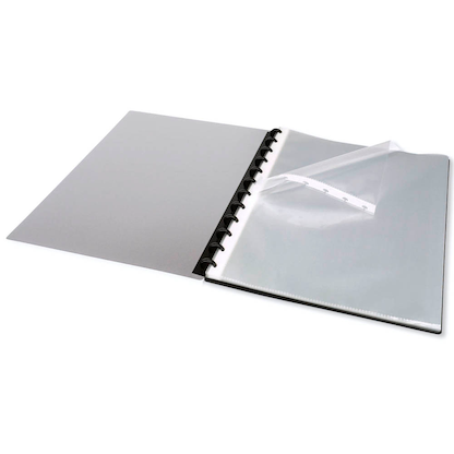Artikelbild 2 für 10 OXFORD Prospekthüllen Vario Zipp DIN A4 transparent genarbt 0,08 mm, Artikelnummer 135806