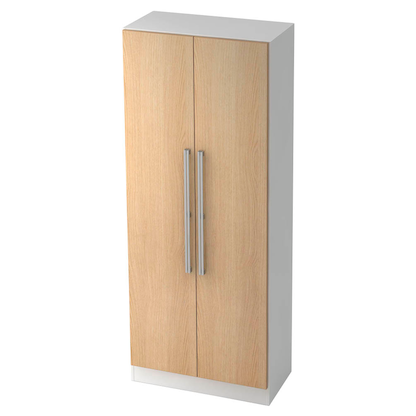 Artikelbild 14 für HAMMERBACHER Aktenschrank 7100 NU, V7100/W/E/NU weiß, eiche 4 Fachböden 80,0 x 42,0 x 200,4 cm, Artikelnummer 859532