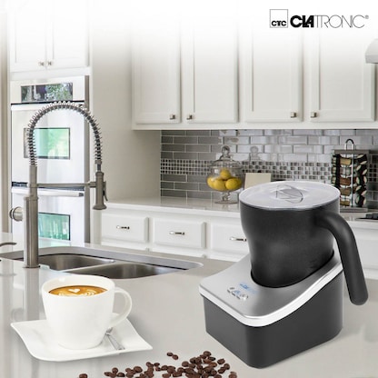 Artikelbild 4 für CLATRONIC MS 3326 Milchaufschäumer silber, Artikelnummer 943936