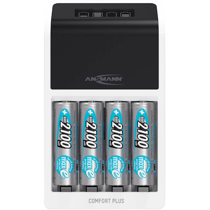 Artikelbild 2 für ANSMANN Comfort Plus Akku-Ladegerät inkl. Akkus, Artikelnummer 775971