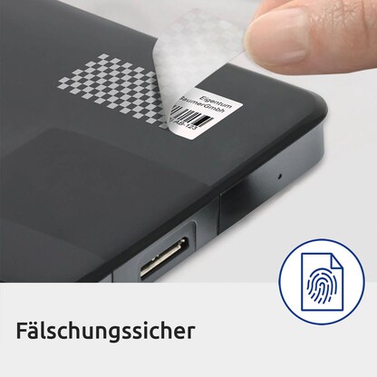 Artikelbild 9 für 480 AVERY Zweckform Sicherheitsetiketten L6112-20 weiß 40,0 x 40,0 mm, Artikelnummer 896894