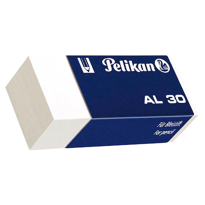 Artikelbild 2 für Pelikan Radiergummi für Bleistift AL30 weiß, 1 St., Artikelnummer 821177