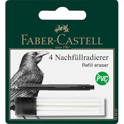 Artikelbild 23 für FABER-CASTELL Radiergummis Precision Eraser Pen Ersatz weiß, 1 St., Artikelnummer 443471
