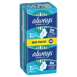 Artikelbild 1 für always Binden Ultra Day Normal mit Flügeln für Frauen, 24 St., Artikelnummer 585408