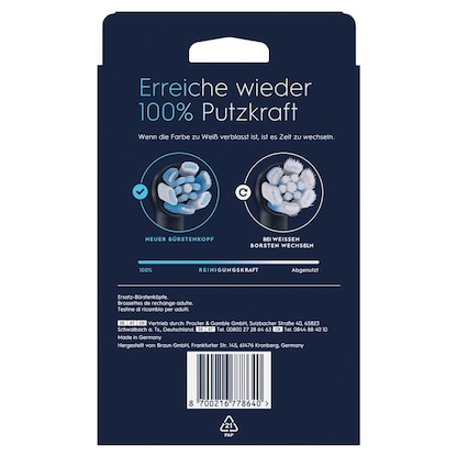 Artikelbild 3 für 8 Oral-B iO Ultimative Reinigung Zahnbürstenaufsätze, Artikelnummer 648517