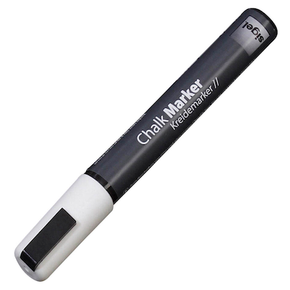 Artikelbild 3 für SIGEL Kreidemarker weiß 1,0 - 5,0 mm, 1 St., Artikelnummer 537936
