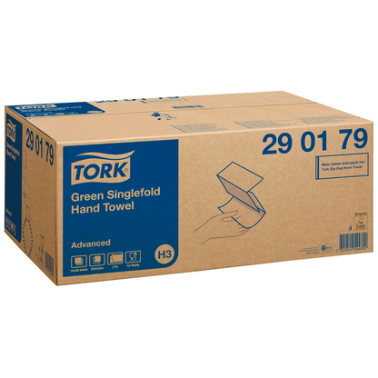 Artikelbild 4 für TORK Papierhandtücher 290179 H3 Advanced Zick-Zack-Falzung 2-lagig 3.750 Tücher, Artikelnummer 117887
