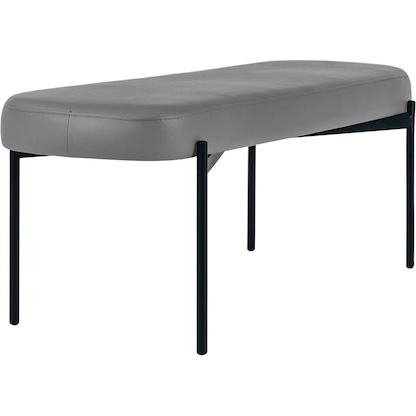 Artikelbild 15 für meet powered by PAPERFLOW Sitzbank GAIA L GBOLC.01.14 grau Kunstleder 118,0 cm, Artikelnummer 852113