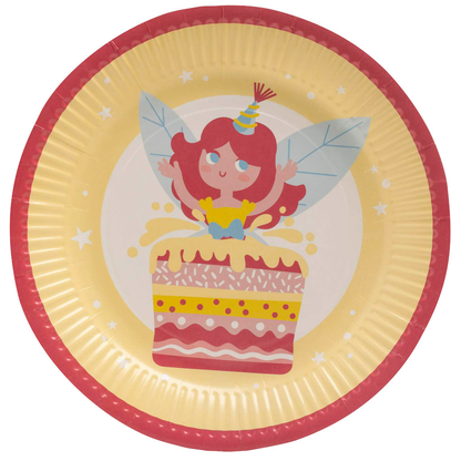 Artikelbild 2 für 10 PROnappe Pappteller Fee Ø 23,0 cm, Artikelnummer 345346