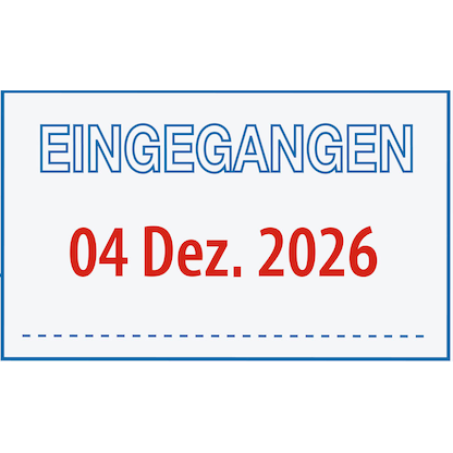 Artikelbild 3 für trodat Datumstempel mit Text 