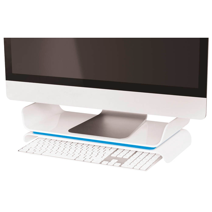 Artikelbild 4 für LEITZ Monitorständer Ergo WOW weiß, blau, Artikelnummer 280943