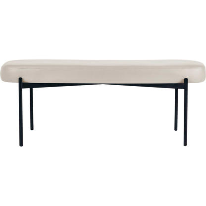 Artikelbild 2 für meet powered by PAPERFLOW Sitzbank GAIA L GBOLC.01.13 weiß Kunstleder 118,0 cm, Artikelnummer 852063