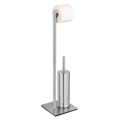 Artikelbild für WENKO WC-Garnitur Recco silber Metall, Artikelnummer 814701