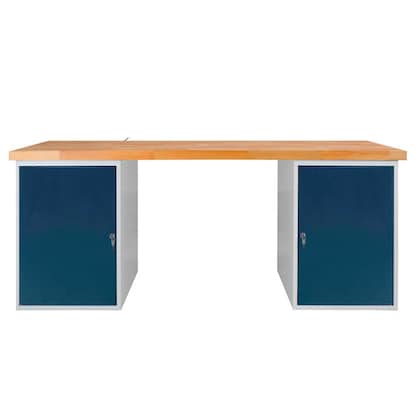 Artikelbild 17 für ADB Werkbank lichtgrau, anthrazitgrau 200,0 x 75,0 x 85,0 cm, Artikelnummer 204838