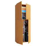 Artikelbild 1 für VCM my home Putzmittelschrank Lona, 913850 buche 4 Fachböden 70,2 x 39,0 x 183,0 cm, Artikelnummer 622617