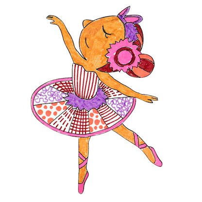 Artikelbild 4 für FABER-CASTELL Connector Ballerina Filzstifte farbsortiert, 33 St., Artikelnummer 802557