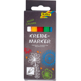 Artikelbild 1 für folia FRESH COLOURS Kreidemarker farbsortiert 1,0 - 2,0 mm, 5 St., Artikelnummer 602312