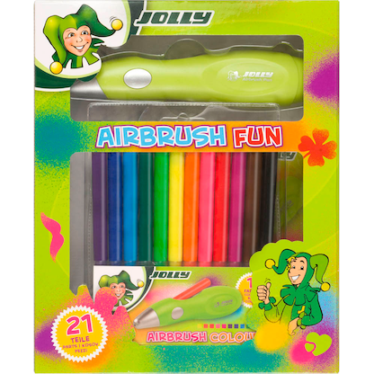 Artikelbild 2 für JOLLY Airbrushset für Kinder farbsortiert, Artikelnummer 349904