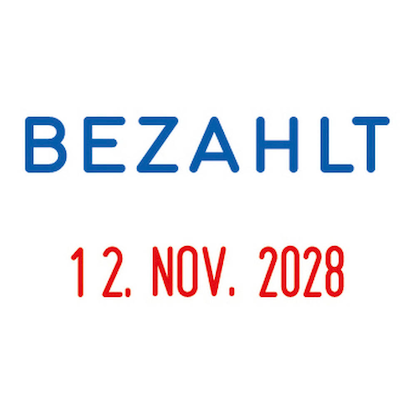 Artikelbild 3 für COLOP Datumstempel mit Text 