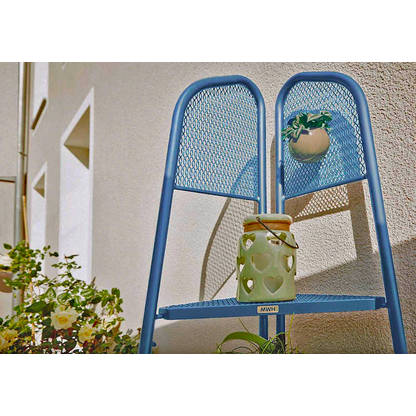 Artikelbild 3 für Eckregal Ekko blau 48,0 x 27,0 x 180,0 cm, Artikelnummer 285159