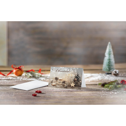 Artikelbild 5 für 25 SIGEL Weihnachtskarten Christmas Candle DIN A6, Artikelnummer 352407