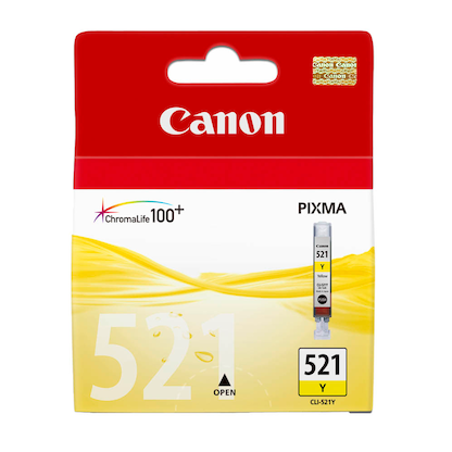 Artikelbild 3 für Canon CLI-521 Y gelb Druckerpatrone, Artikelnummer 255117