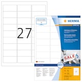 Artikelbild 1 für 2.700 HERMA Etiketten 10300 weiß 63,5 x 29,6 mm, Artikelnummer 898031