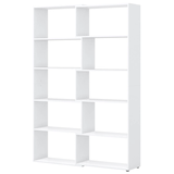 Artikelbild 1 für röhr Ausgleichsregal direct.office weiß 100,0 - 150,0 x 32,8 x 212,8 cm, Artikelnummer 461165