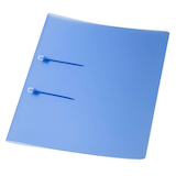 Artikelbild 1 für 10 EICHNER Schlaufenhefter Kunststoff blau DIN A4, Artikelnummer 753426