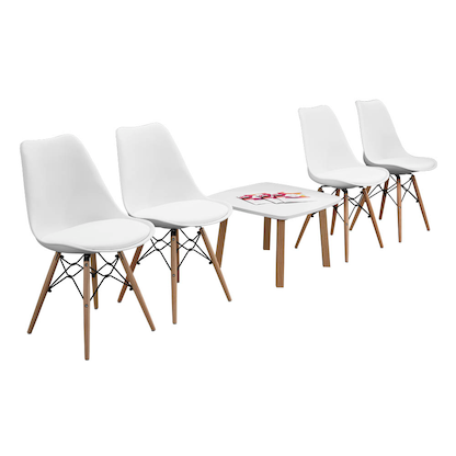 Artikelbild 13 für 2 meet powered by PAPERFLOW Schalenstühle Dogewood CHDOGEX2.23.13 weiß Kunststoff, Artikelnummer 518454